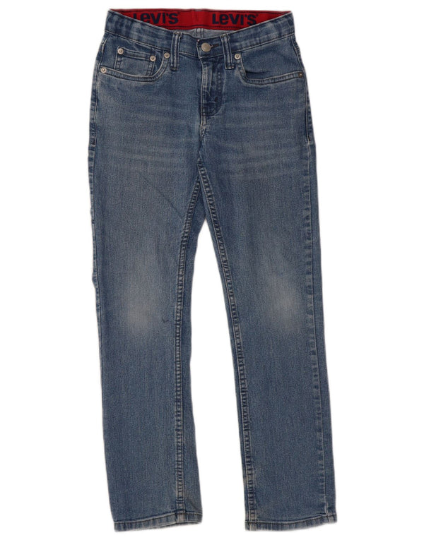LEVI'S Blugi 511 Slim pentru baieti 9-10 ani W25 L26 albastru bumbac