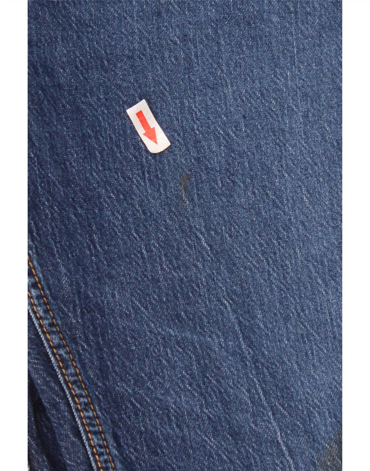 Blugi drepti pentru bărbați Levi's 505 W40 L22 Bumbac albastru