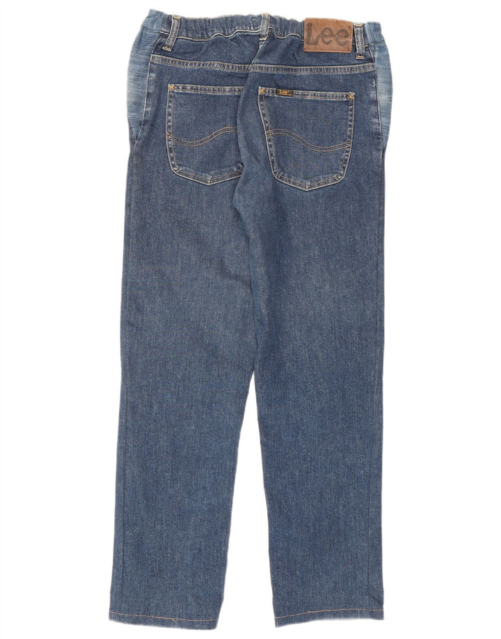 Blugi Lee Brooklyn Straight pentru bărbați W31 L28 Bumbac albastru