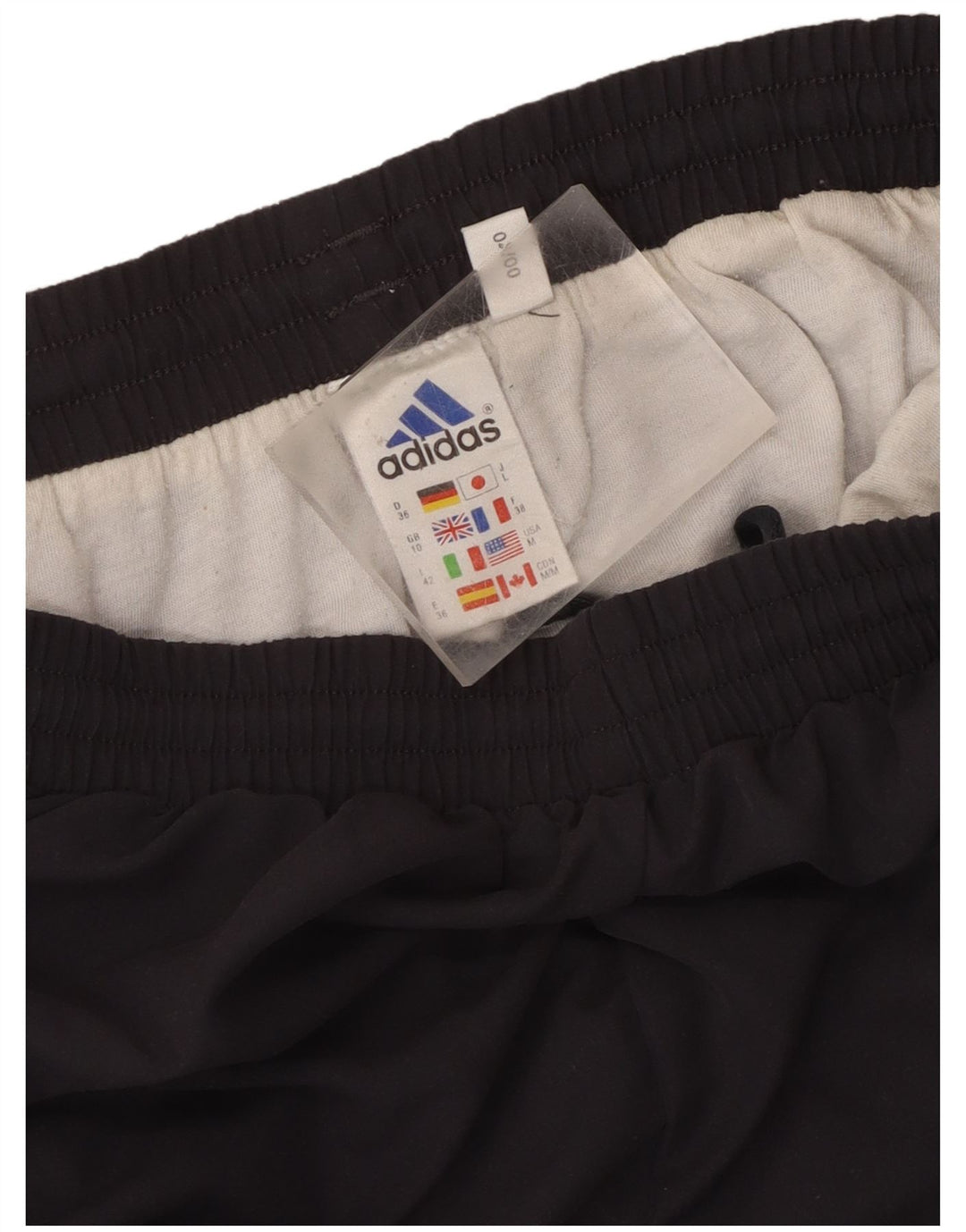Pantaloni de trening Adidas pentru femei UK 10 Poliester bleumarin mic