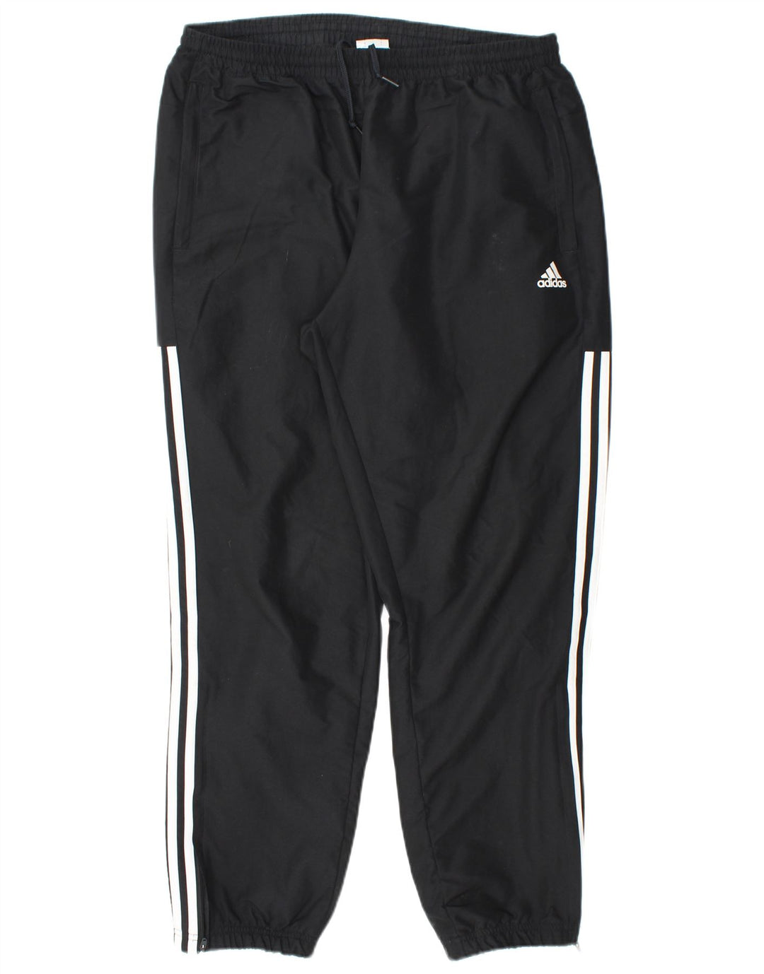 Pantaloni de trening pentru bărbați ADIDAS Joggeri mari, negru, poliester