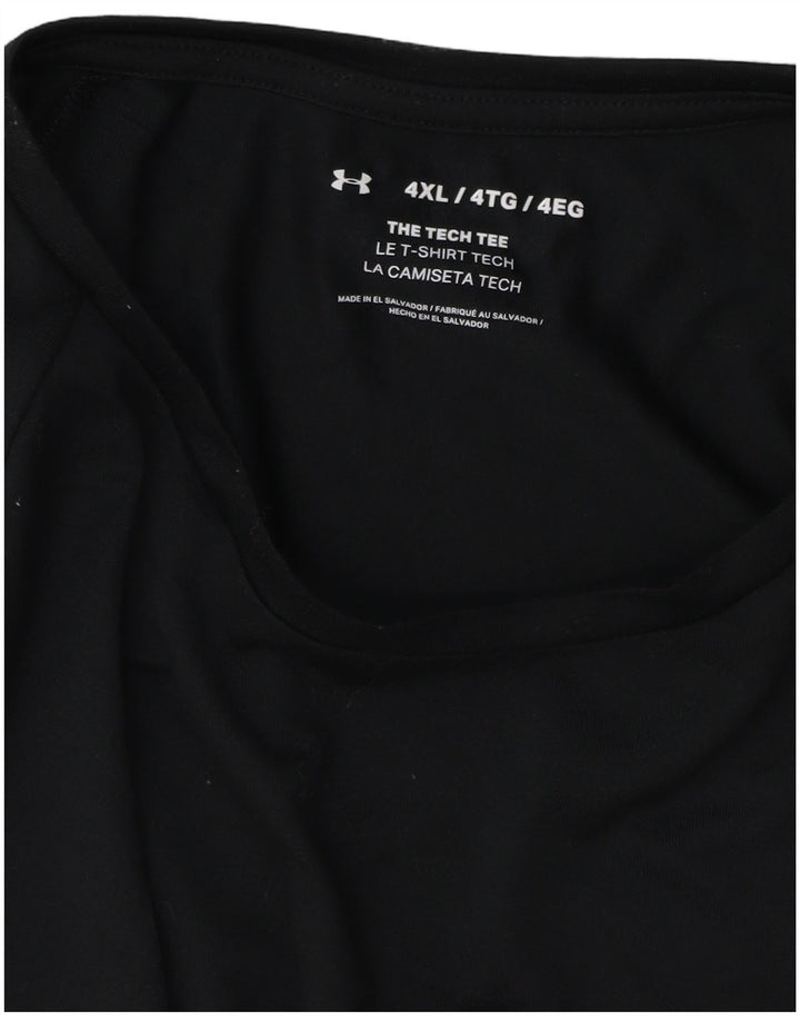 Tricou pentru bărbați UNDER ARMOUR Top 4XL Negru