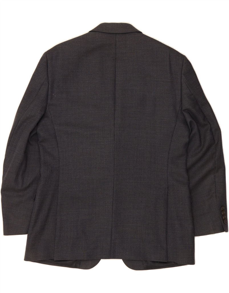 RALPH LAUREN Mens 2 Button Blazer Jacket UK 36 Small Grey Vintage Ralph Lauren and Second-Hand Ralph Lauren from Messina Hembry 