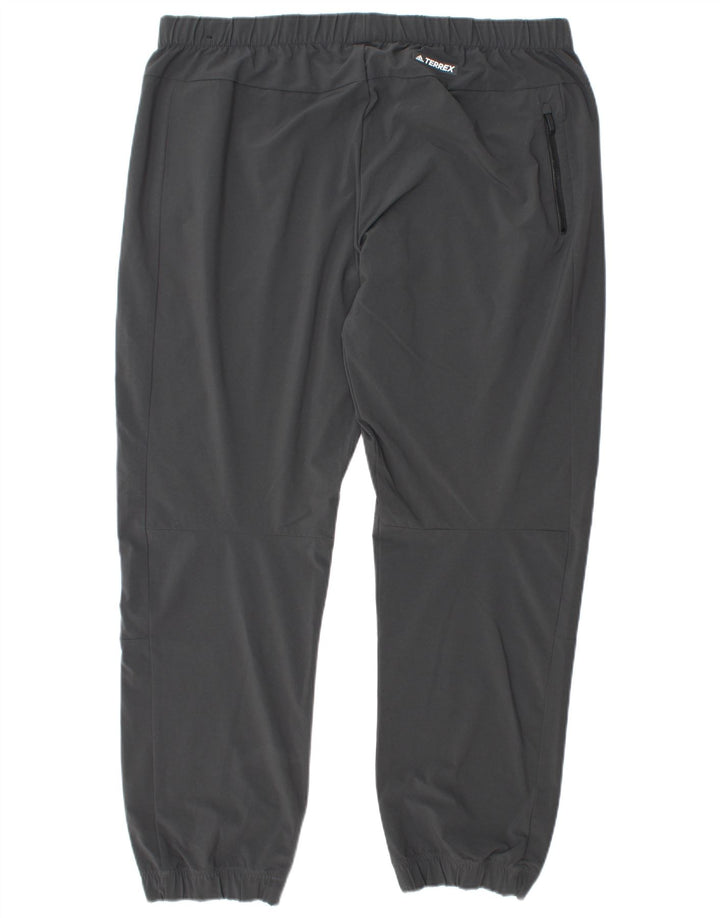 Pantaloni de trening pentru femei ADIDAS Joggeri UK 20 2XL Gri