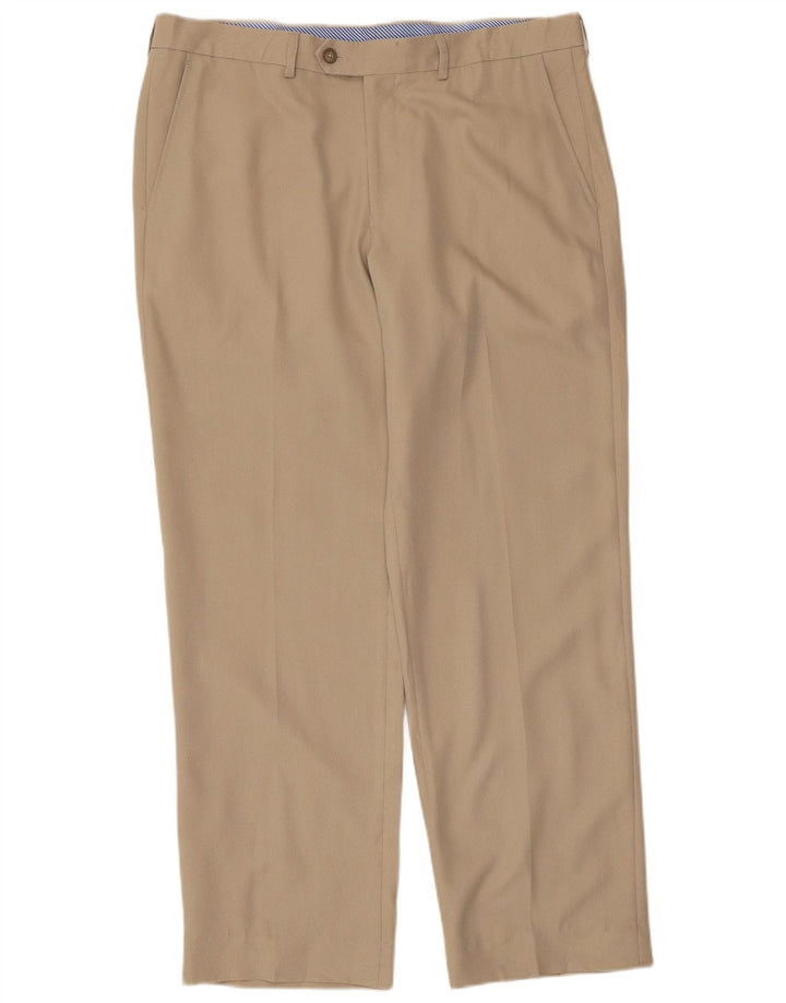 Marks & Spencer Pantaloni de costum pentru bărbați L34 L31 Bej