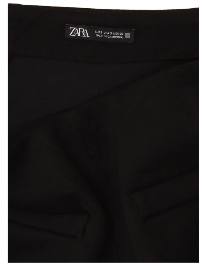 Fusta Mini Zara Femei Mic W28 Negru