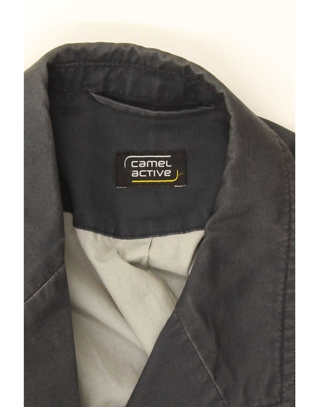 Jachetă pentru bărbați Camel Active cu 3 nasturi, IT 50, bumbac, gri mare