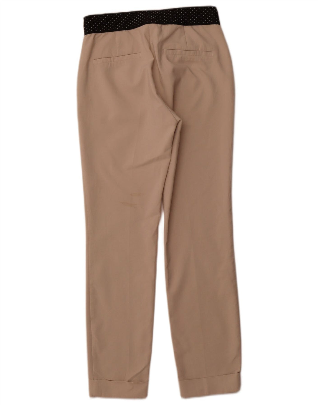Pantaloni chino conici pentru femei ZARA XS W24 L26 bumbac bej