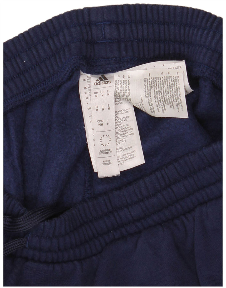 Pantaloni de trening pentru bărbați ADIDAS Pantaloni de jogging Mediu Bumbac bleumarin