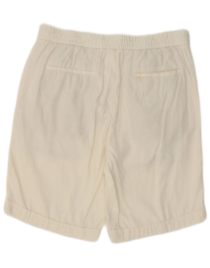 Pantaloni scurți chino pentru bărbați Zara, mari W32, bumbac alb