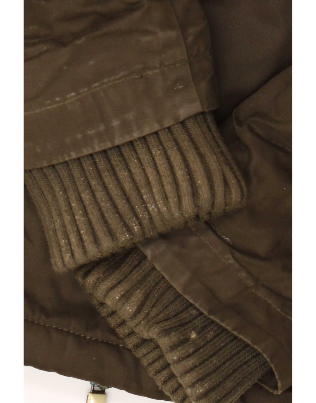 Jachetă de vânt cu glugă Superdry pentru femei UK 18 XL Kaki Poliester