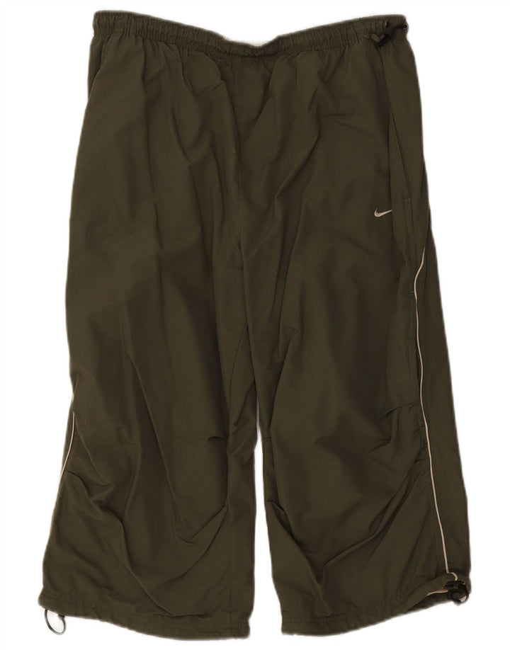 Pantaloni de trening Capri pentru bărbați Nike XL, verde, poliester