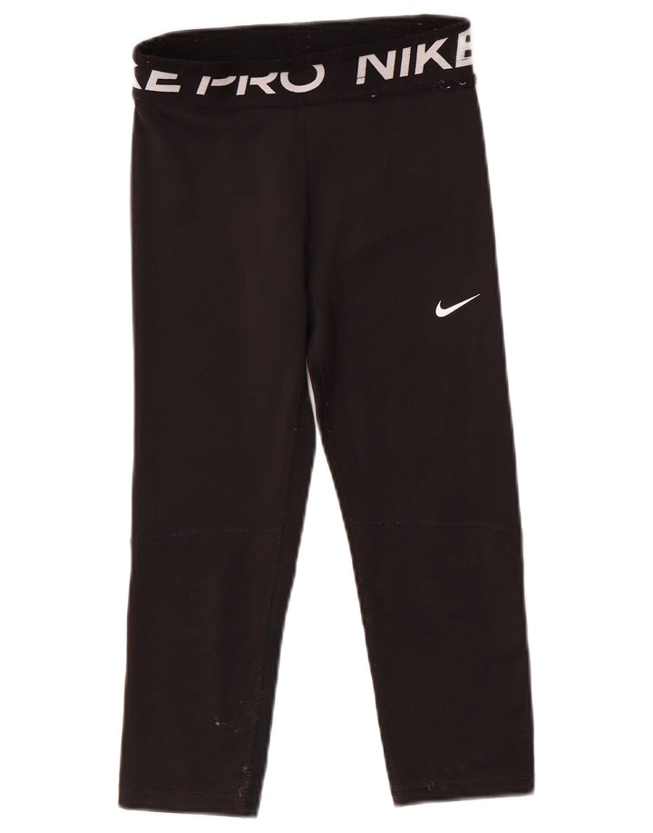 Leggings Nike Fete Dri Fit Graphic 10-11 ani Poliester negru mediu
