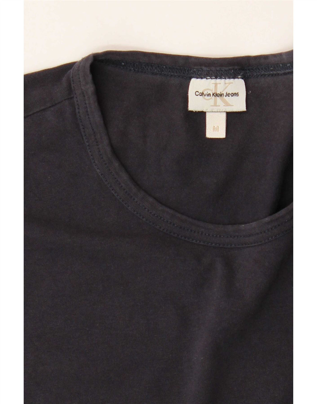 Top pentru bărbați Calvin Klein Jeans cu mânecă lungă, mediu bleumarin