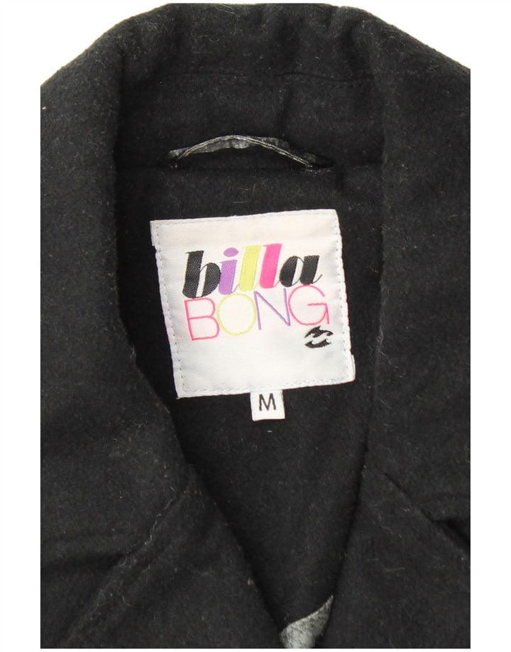 Palton BILLABONG pentru femei UK 12 Poliester mediu negru