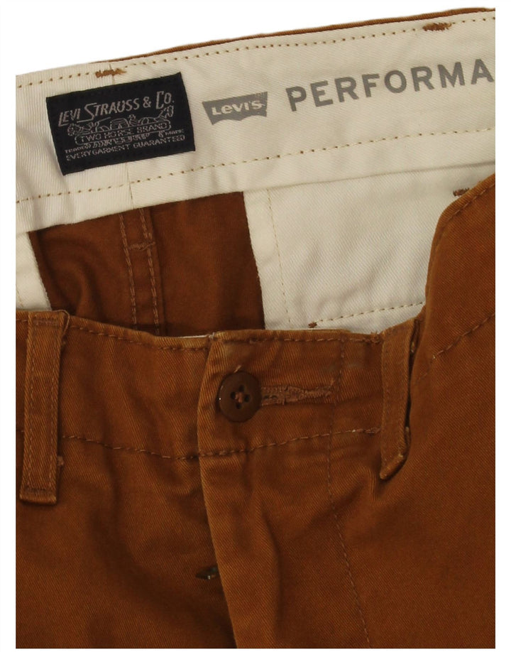 Pantaloni chino drepti pentru bărbați Levi's W30 L26 maro