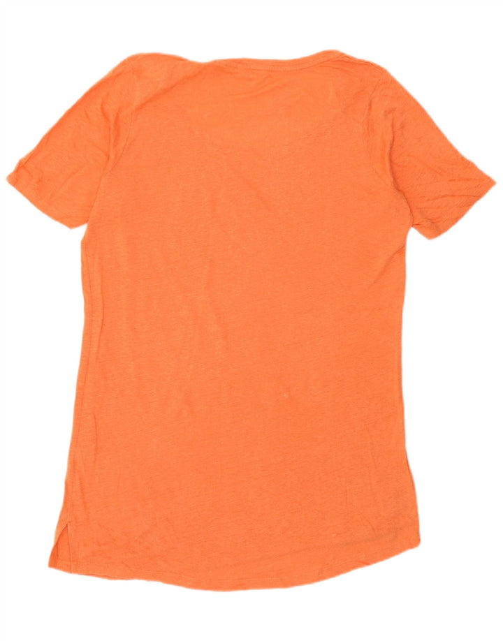 Tricou supradimensionat pentru femei Fat Face Top UK 10 Small Orange