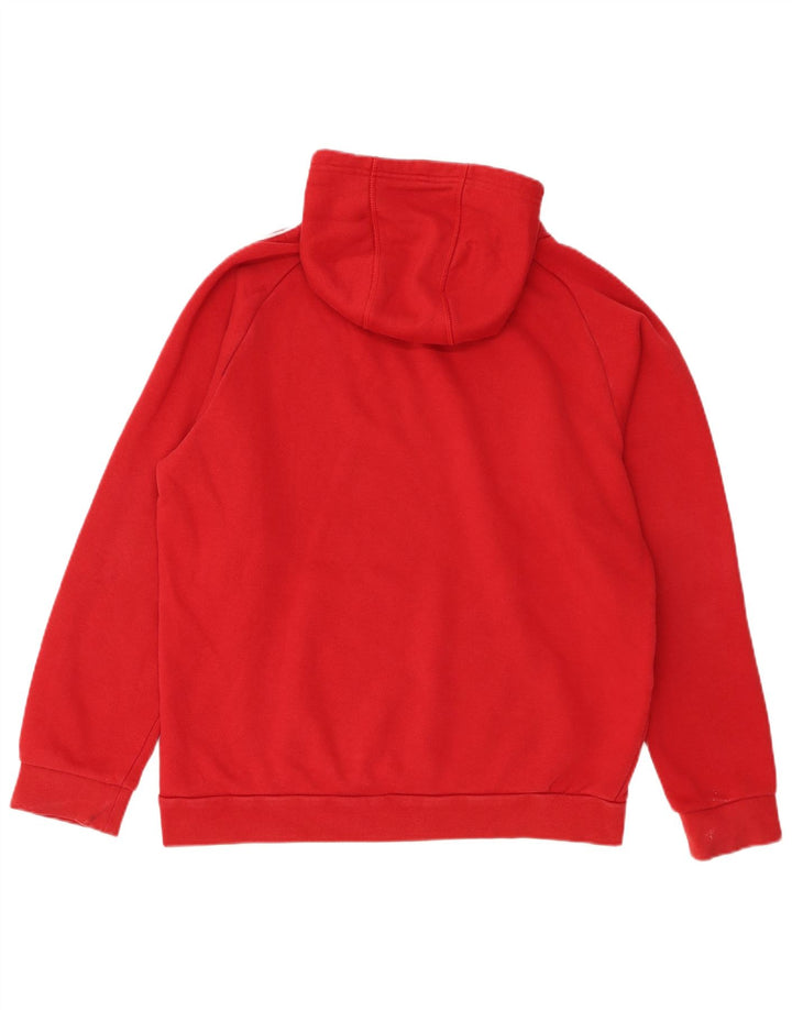 Pulover Adidas pentru bărbați, bumbac roșu mare