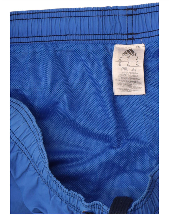 Pantaloni scurți de înot Adidas pentru bărbați XL, albastru, nailon