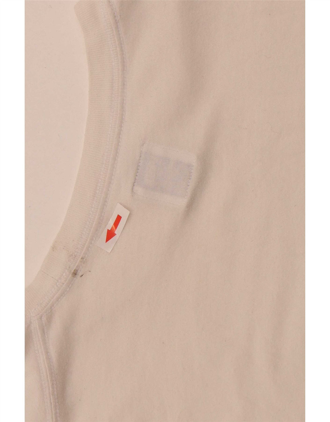 Tricou cu grafică obișnuită Vans pentru bărbați Top mediu din bumbac alb
