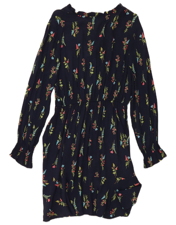 Rochie A-Line cu mânecă lungă pentru femei Marks & Spencer UK 10 Mic bleumarin
