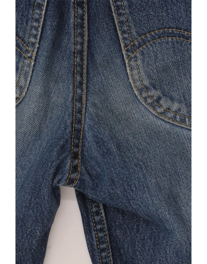 Blugi drepti pentru femei Lee US 10 Large W24 L28 Blue Bumbac