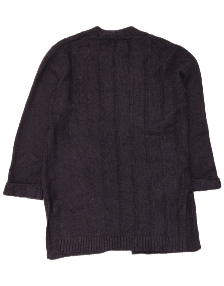 Pulover cardigan deschis pentru femei Marks & Spencer UK 10 Mic Bleumarin