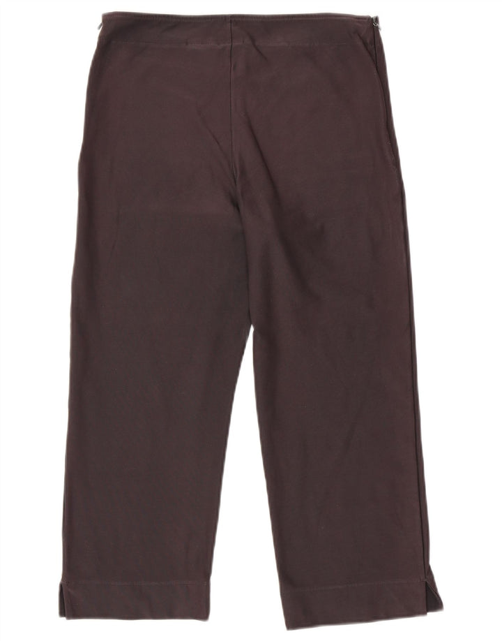 Pantaloni de trening NIKE Dri Fit Capri pentru femei Marea Britanie 12/14, bumbac gri mare