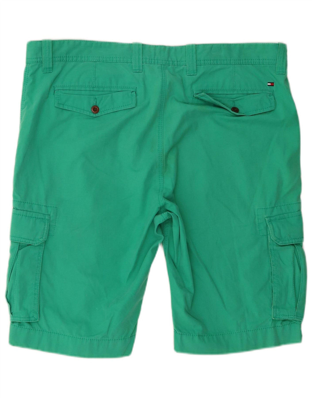 TOMMY HILFIGER Pantaloni scurți cargo pentru bărbați W38 XL bumbac verde