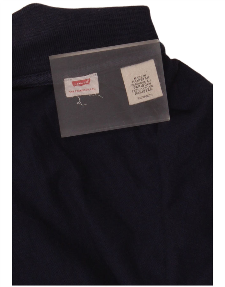 Tricou polo LEVI'S pentru femei UK 6 XS bleumarin