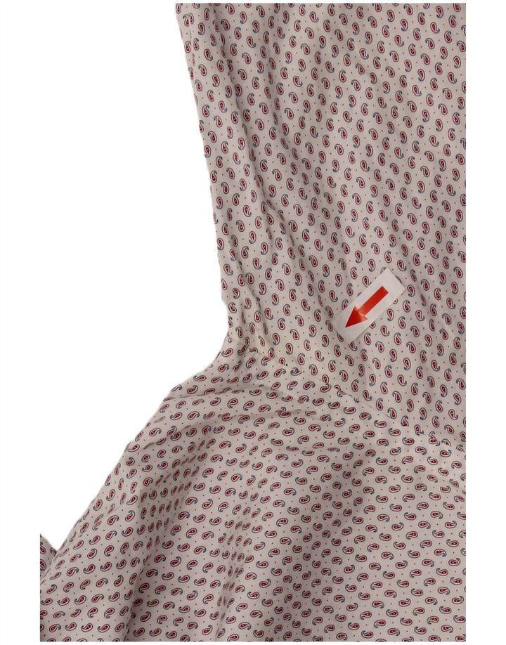 Cămașă bărbați PAUL SMITH Mărimea 15 38 Medium White Paisley