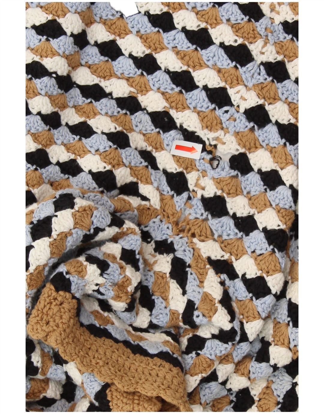 Pulover de damă ZARA cu gât de barcă, mare, multicolor