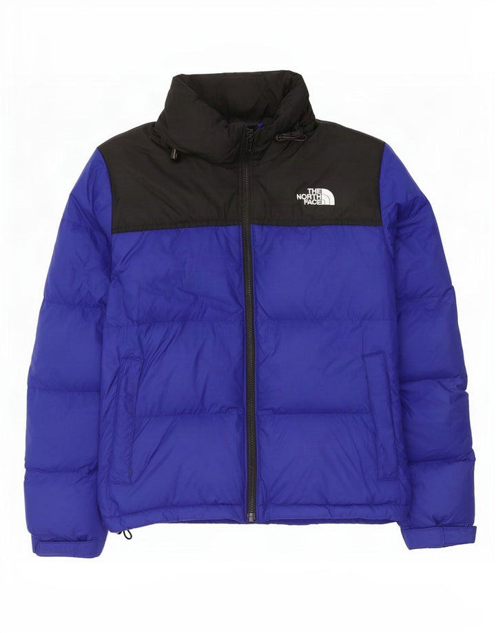 Jachetă căptușită supradimensionată pentru femei The North Face UK 10 Small Blue Colourblock