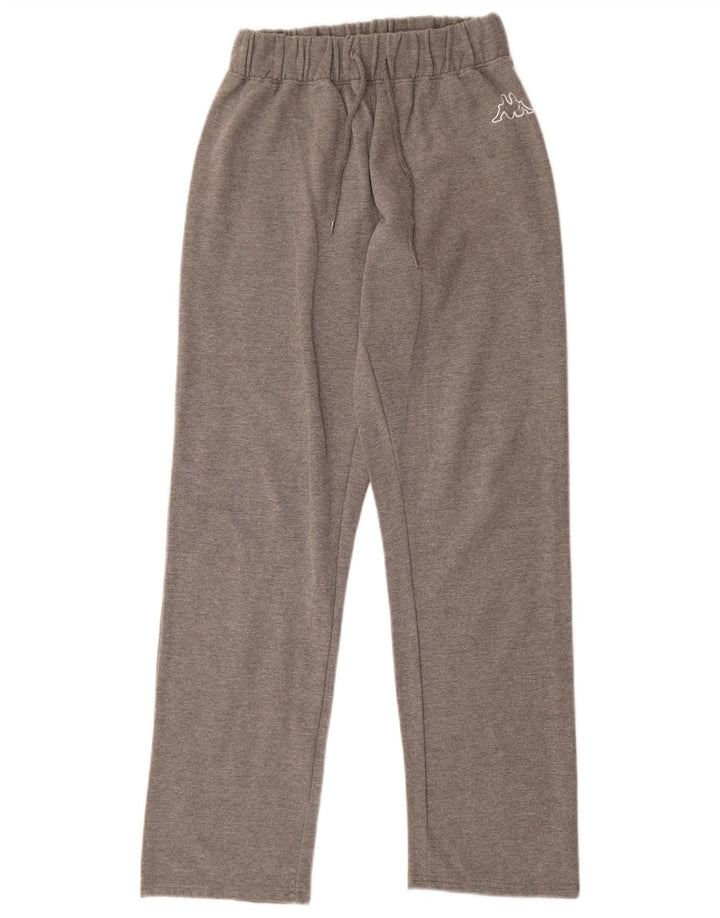 Pantaloni de trening Kappa pentru femei UK 12, bumbac gri mediu