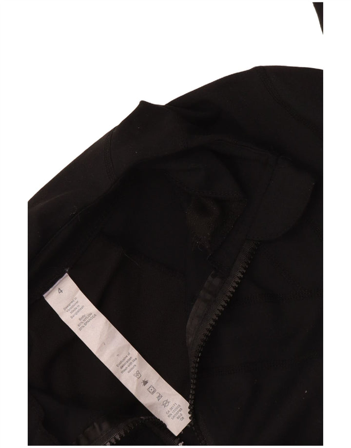 Lululemon Trening Top Jacket pentru femei US 4 Small Black Nylon