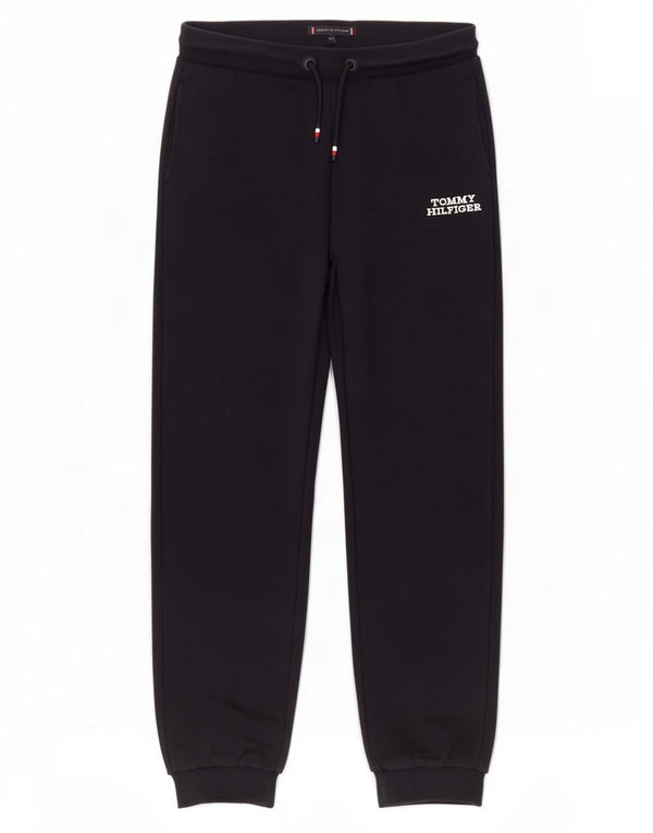 Tommy Hilfiger băieți pantaloni de trening pantaloni de jogging 11-12 ani bumbac bleumarin