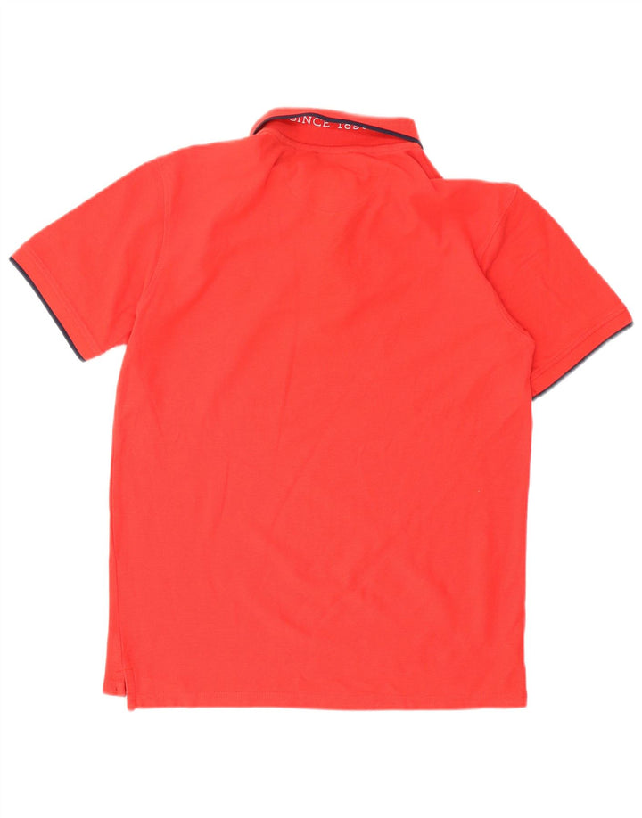 U.S. Polo Assn. Tricou polo pentru bărbați, roșu mediu