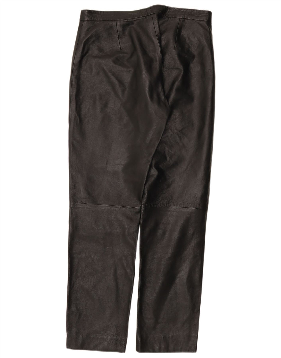 Pantaloni drepti din piele pentru femei Conbipel IT 48 XL W30 L29 piele neagră