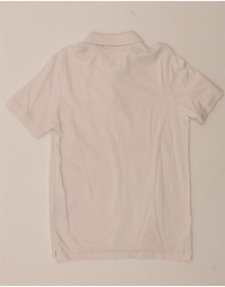 JACK & JONES Mens Polo Shirt Large White Cotton Vintage Jack & Jones and Second-Hand Jack & Jones from Messina Hembry 