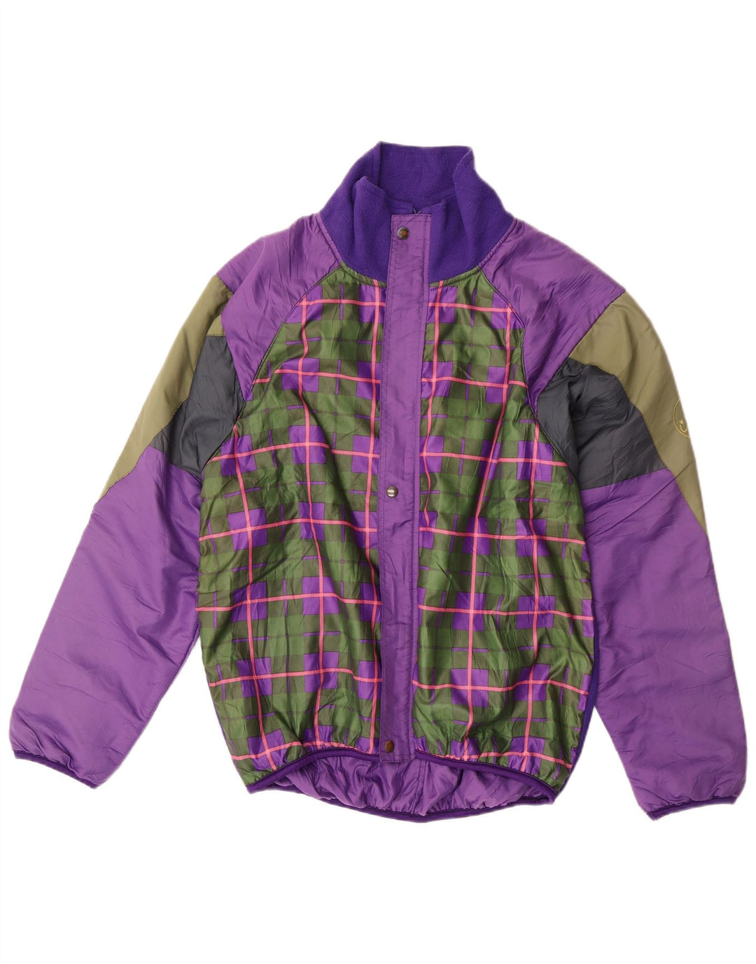 Jachetă de trening pentru bărbați Castelli UK 38 Medium Purple Check