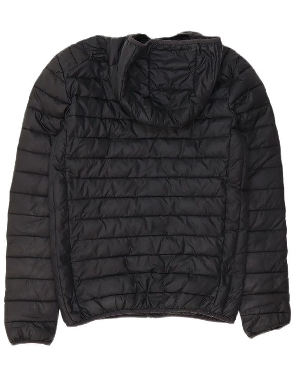 Jachetă căptușită cu glugă pentru bărbați Ellesse UK 34 XS Sport poliester negru