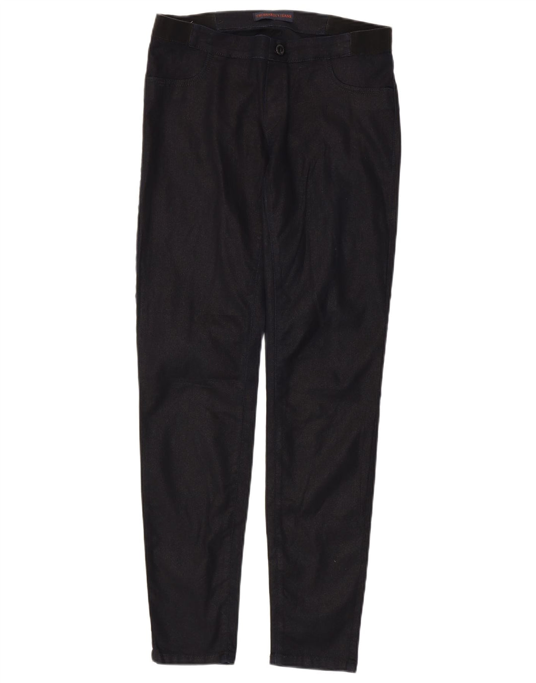 TRUSSARDI Pantaloni casual subțiri pentru femei L32 L30 Bumbac bleumarin