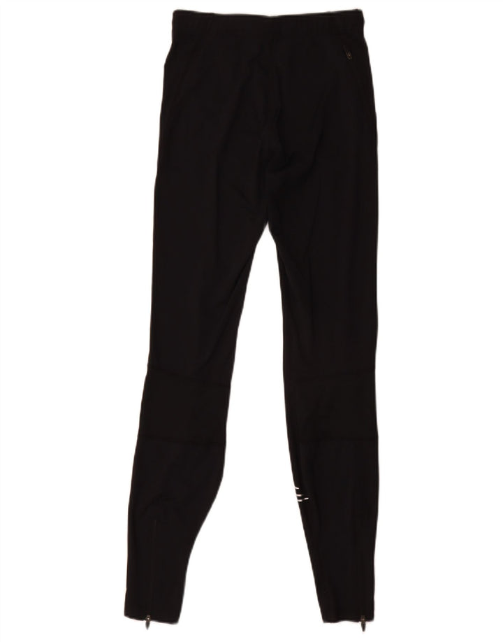 Leggings pentru femei Asics UK 8 Small Negru Geometric Poliamidă