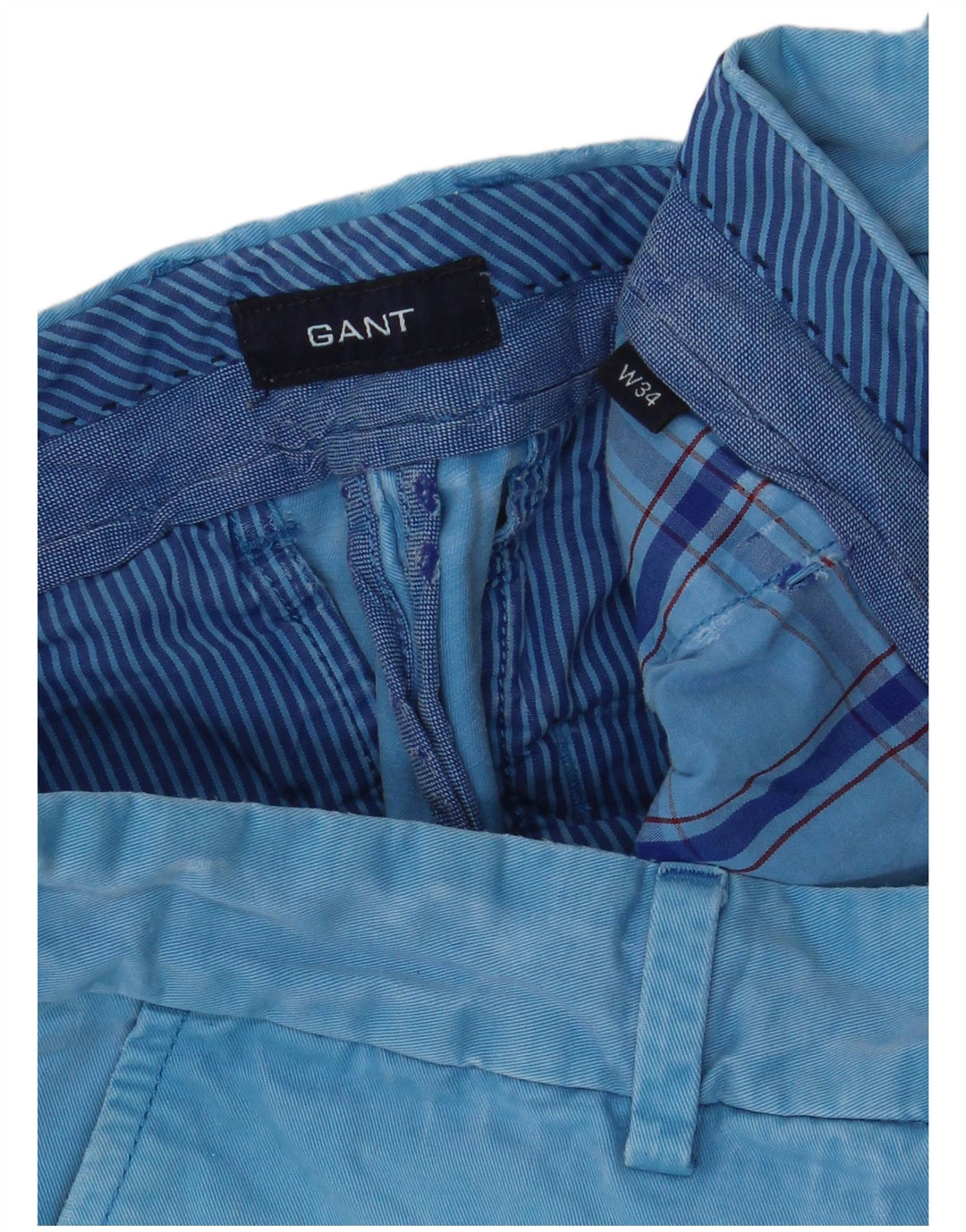 Pantaloni scurți chino pentru bărbați GANT W34 Large Blue