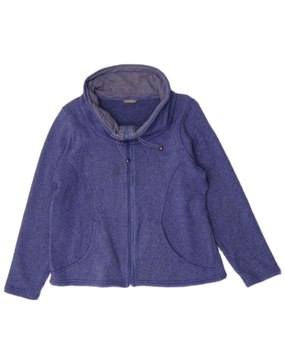 Jachetă de trening Marks & Spencer Comfort Fit pentru femei UK 16 Large Blue