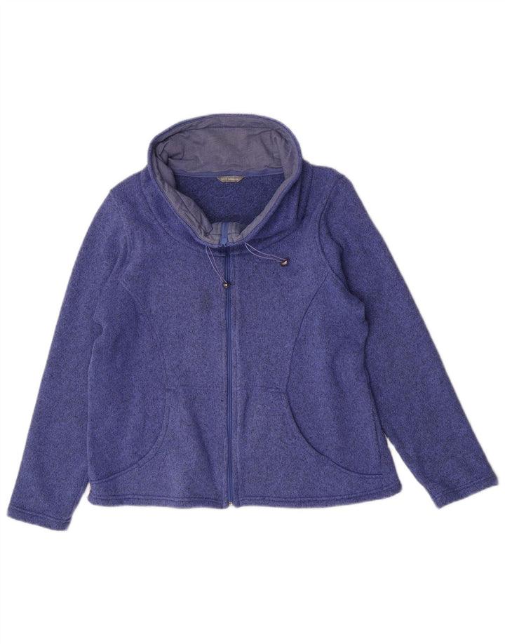 Jachetă de trening Marks & Spencer Comfort Fit pentru femei UK 16 Large Blue