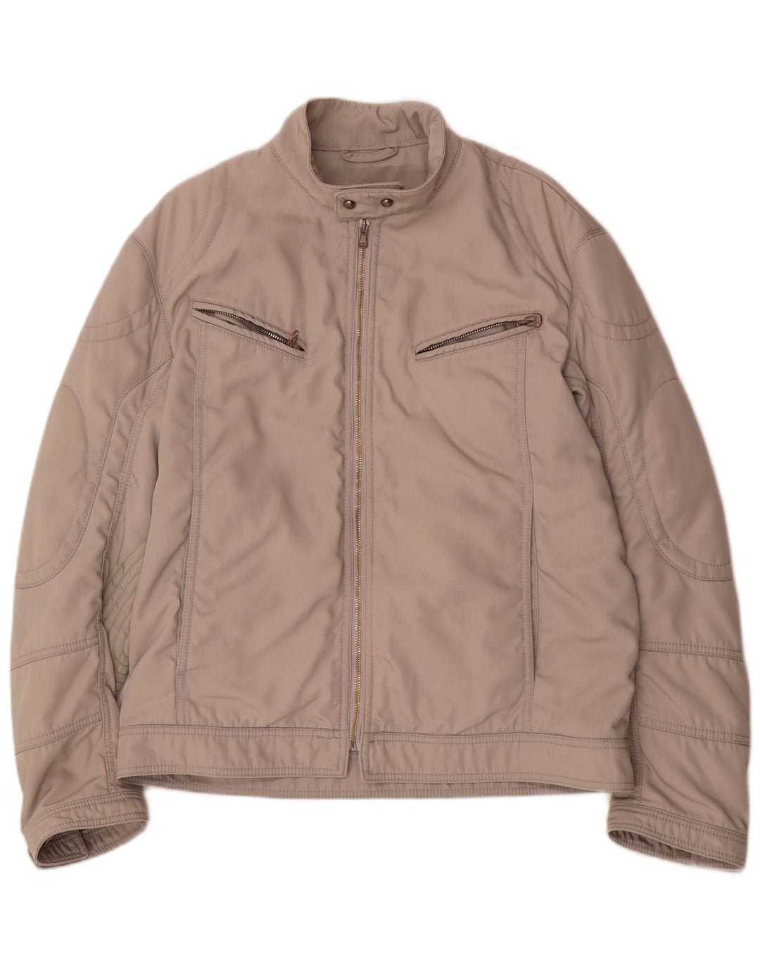 Bomber pentru bărbați Hugo Boss UK 38 Bej mediu