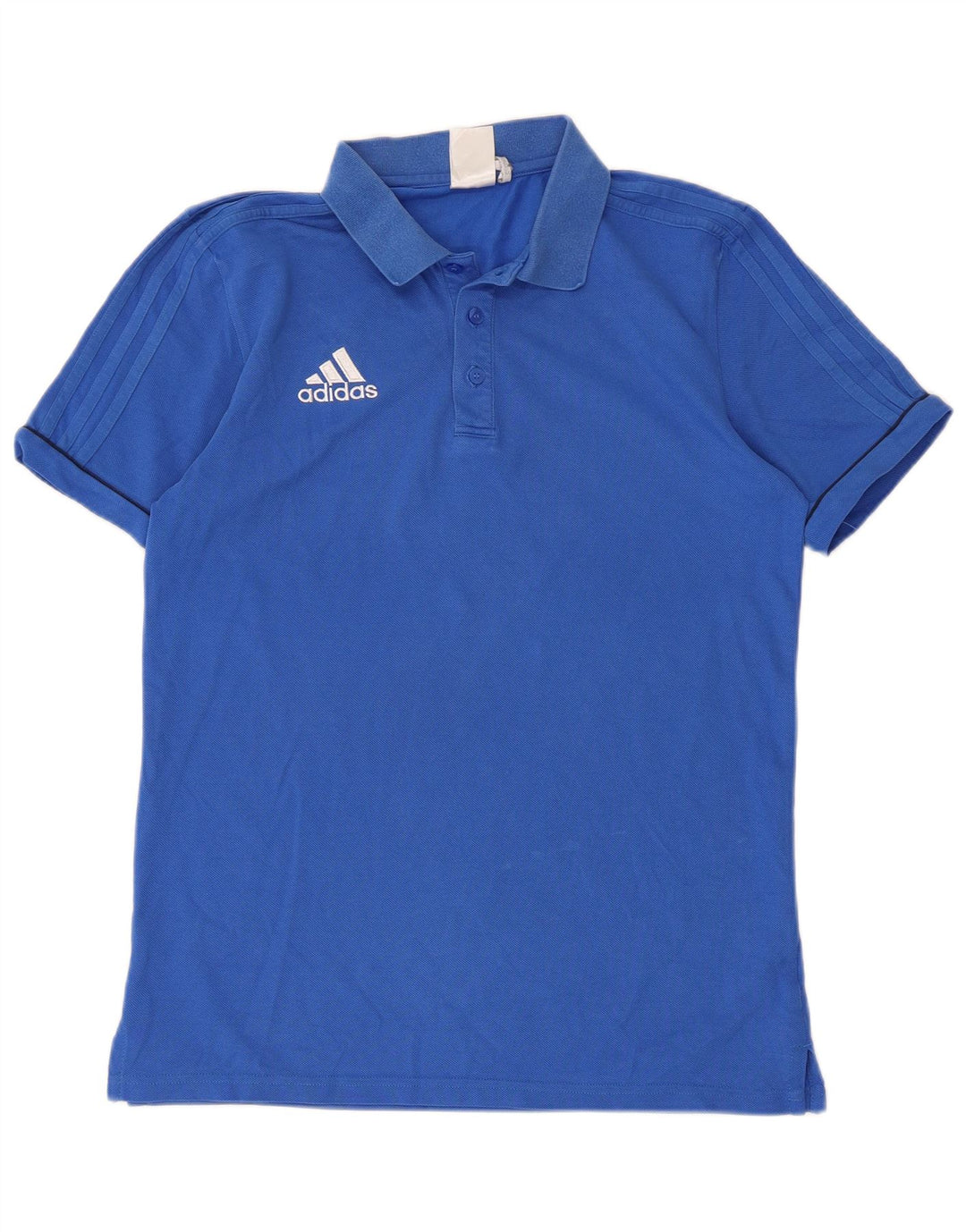 Tricou polo Adidas Climalite pentru bărbați, albastru mediu