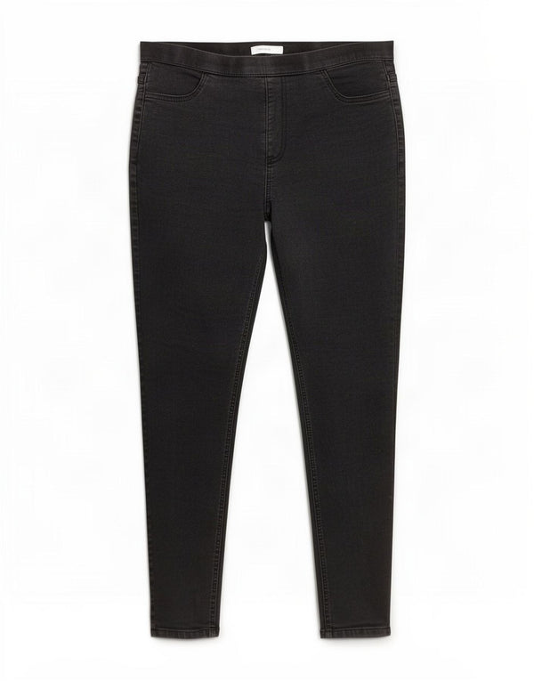 Blugi jegging pentru femei Marks & Spencer UK 16 Large W34 L29 Bumbac negru