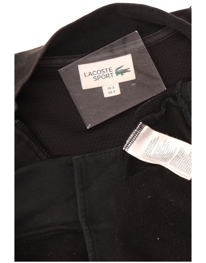 Jachetă de trening pentru bărbați LACOSTE Mărimea 3 Bumbac negru mic